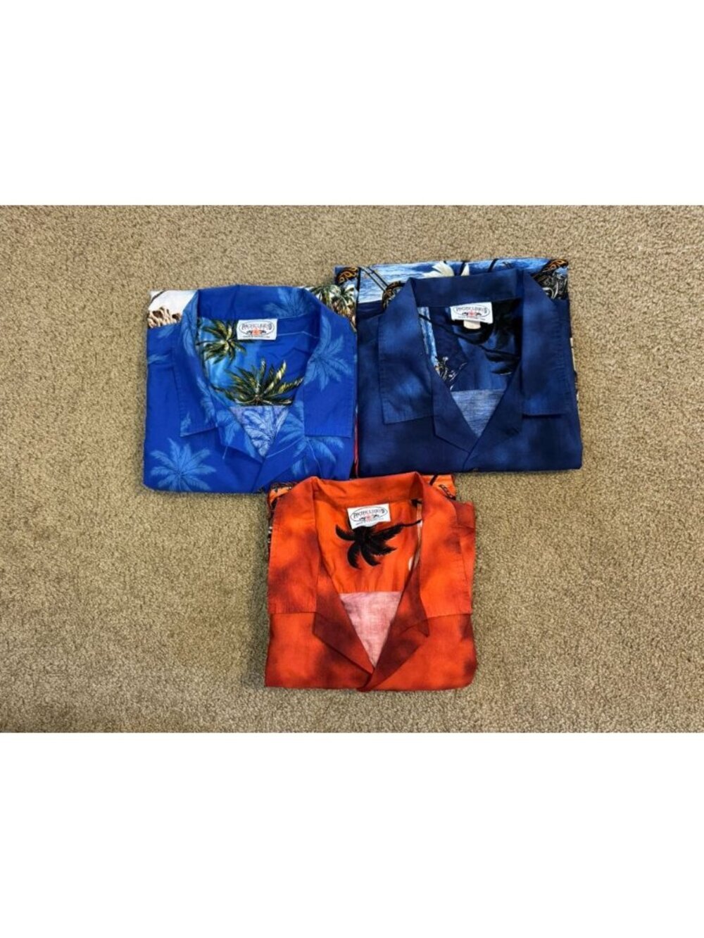 PACIFIC LEGEND VTG Mens Hawaiian 100% Cotton Button Shirt 4XL Beach Vacation Lot